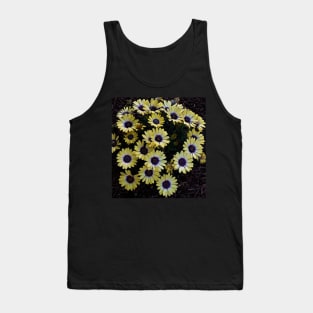 Yellow Flower Bed Photography My Tank Top